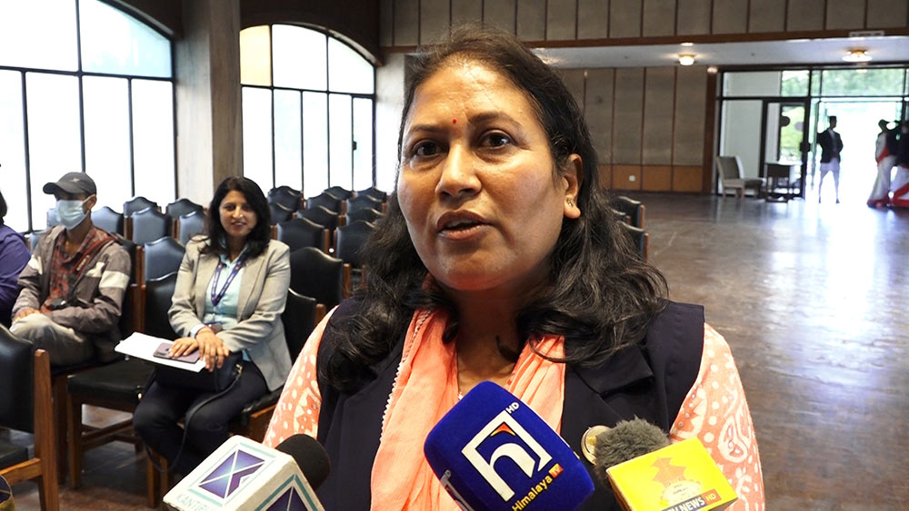 एमालेको तर्फबाट उम्मेदवार विद्या भट्टराई