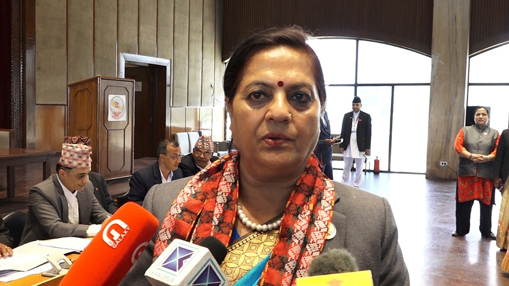 गठबन्धनकी उम्मेदवार पुष्पा भुसाल गौतम